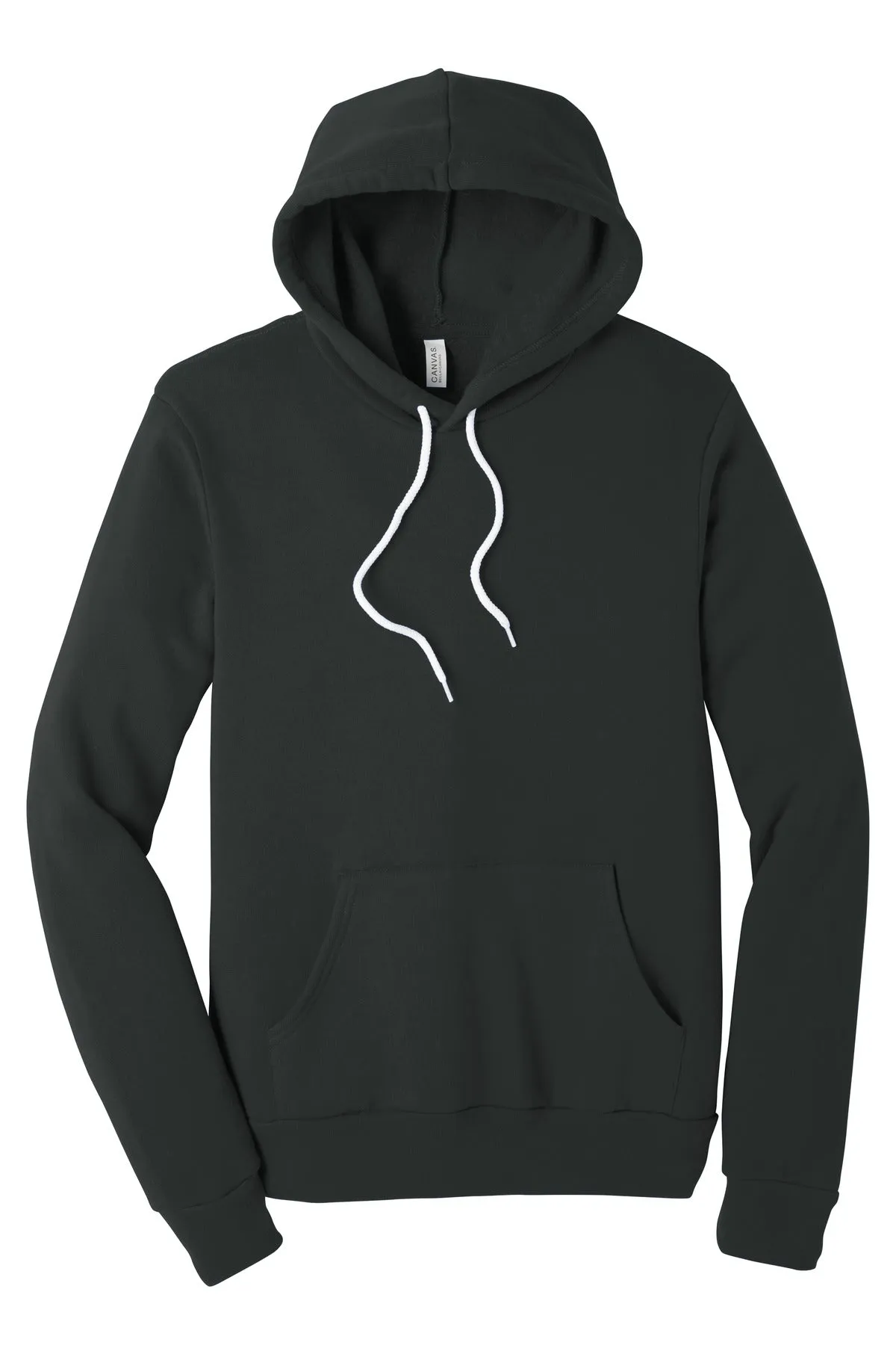 BELLA CANVAS  Unisex Sponge Fleece Pullover Hoodie. BC3719 Dark Grey
