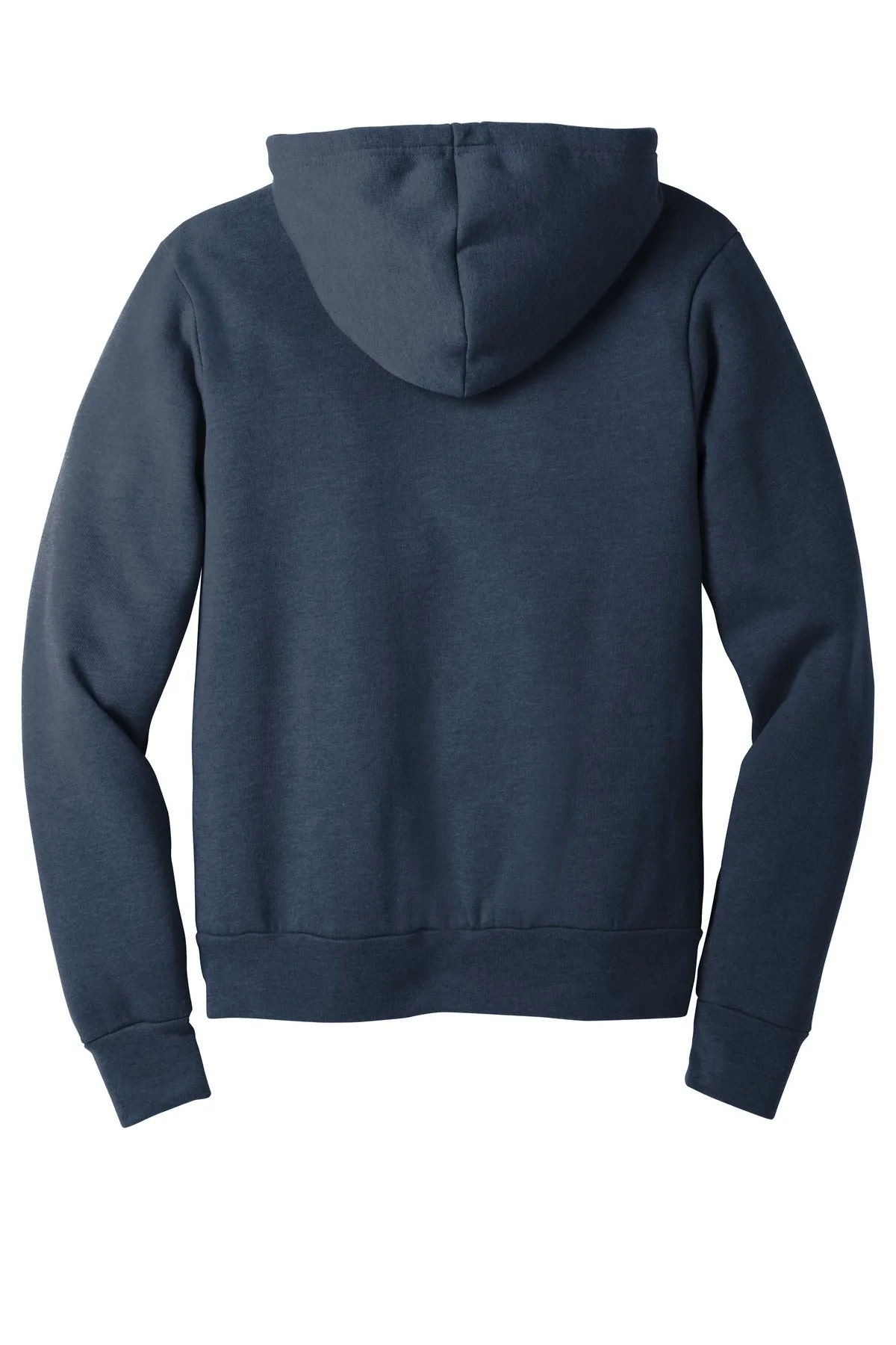 BELLA CANVAS  Unisex Sponge Fleece Pullover Hoodie. BC3719 Heather Navy