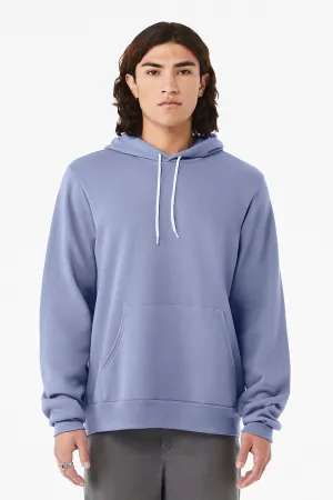 BELLA CANVAS  Unisex Sponge Fleece Pullover Hoodie. BC3719 Lavender Blue