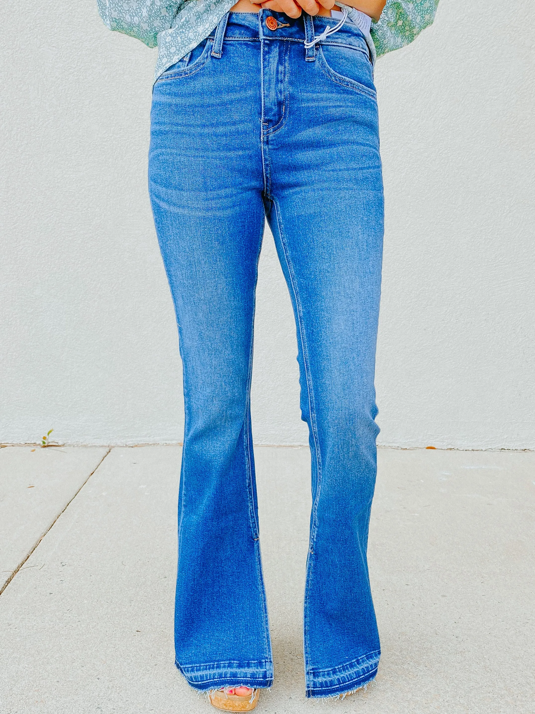 Bella Released Hem Flare - High Rise