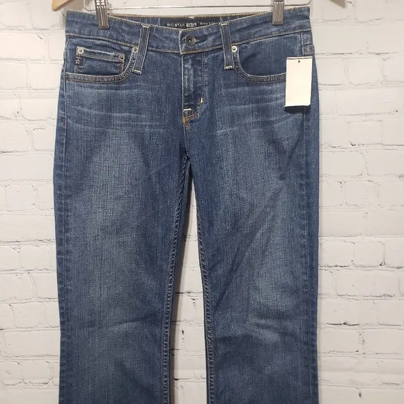 Big Star 1974 NWT Sz 26R Remy Boot Low Rise Jeans