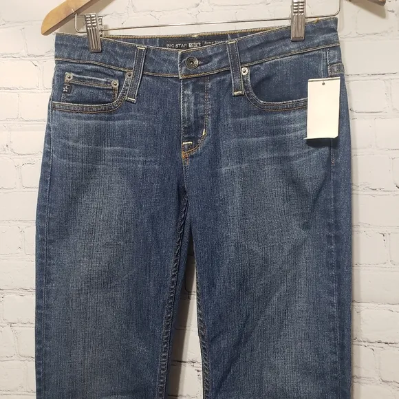 Big Star 1974 NWT Sz 26R Remy Boot Low Rise Jeans