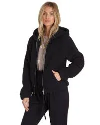 Billabong Women's Reine Down Cozy Polar Fleece Hoodie