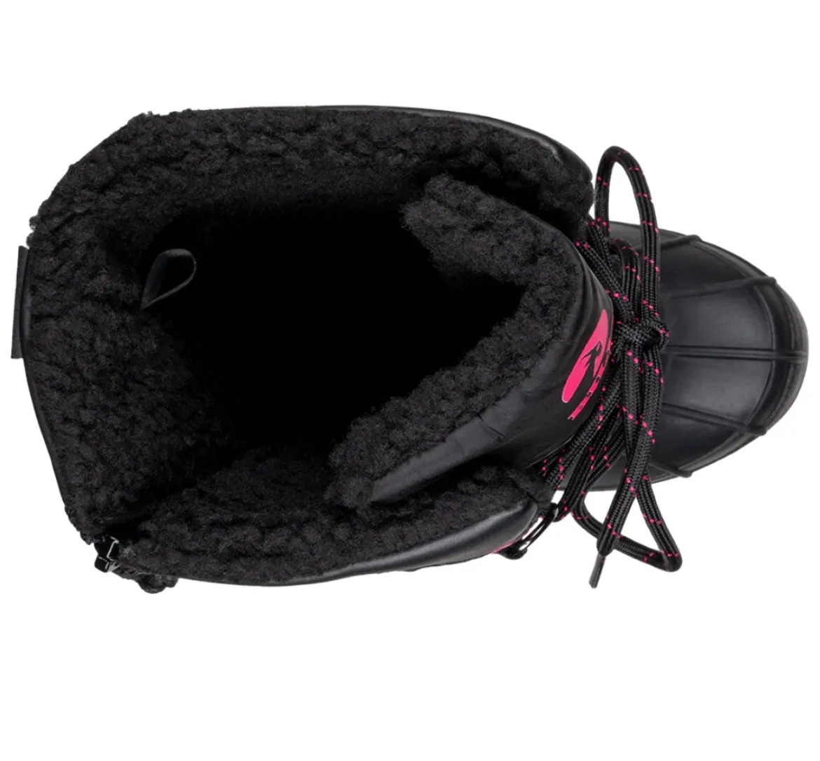 BILLY FOOTWEAR - Billy Ice Winter Boots Black/Pink