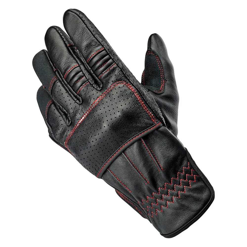 BILTWELL BORREGO LEATHER GLOVE [REDLINE]