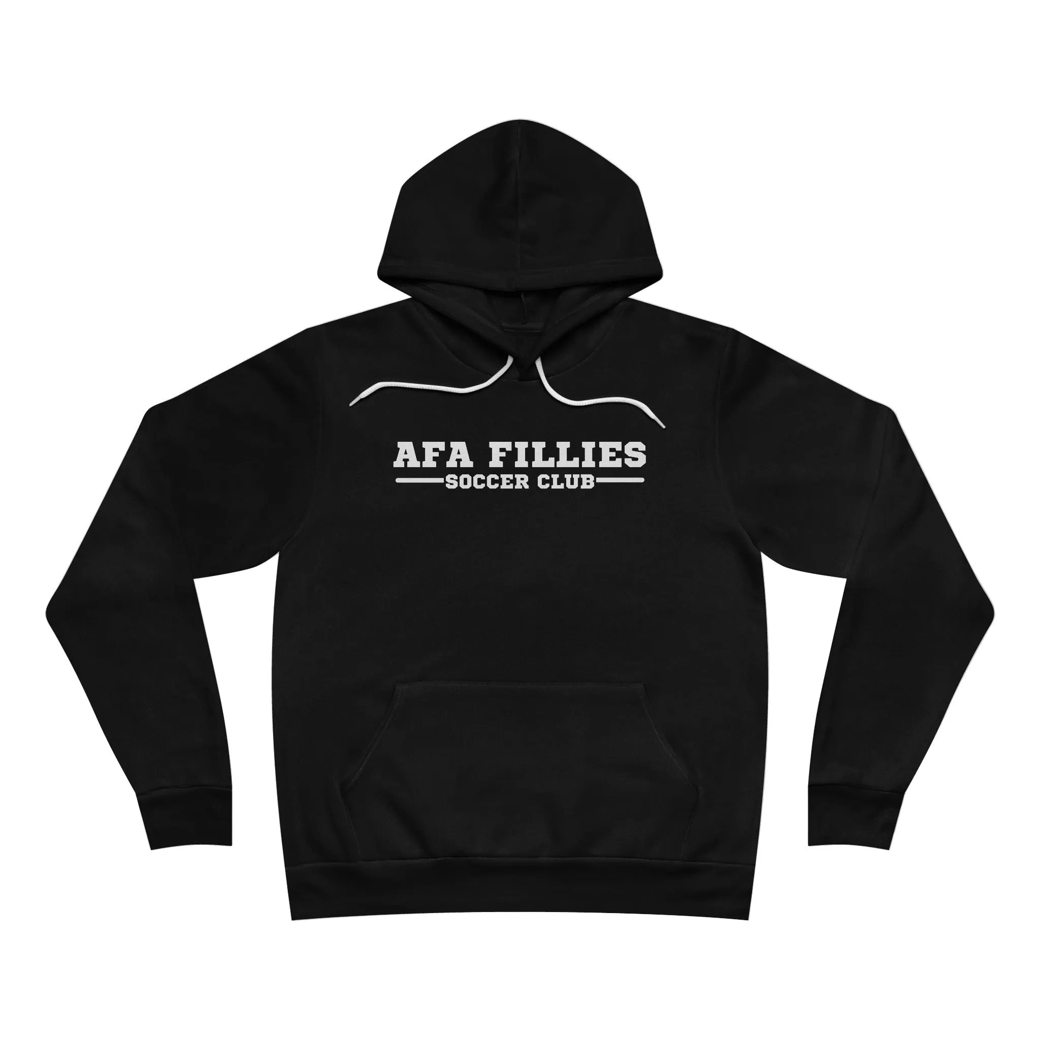 Black AFA Fillies Sponge Fleece Pullover Hoodie