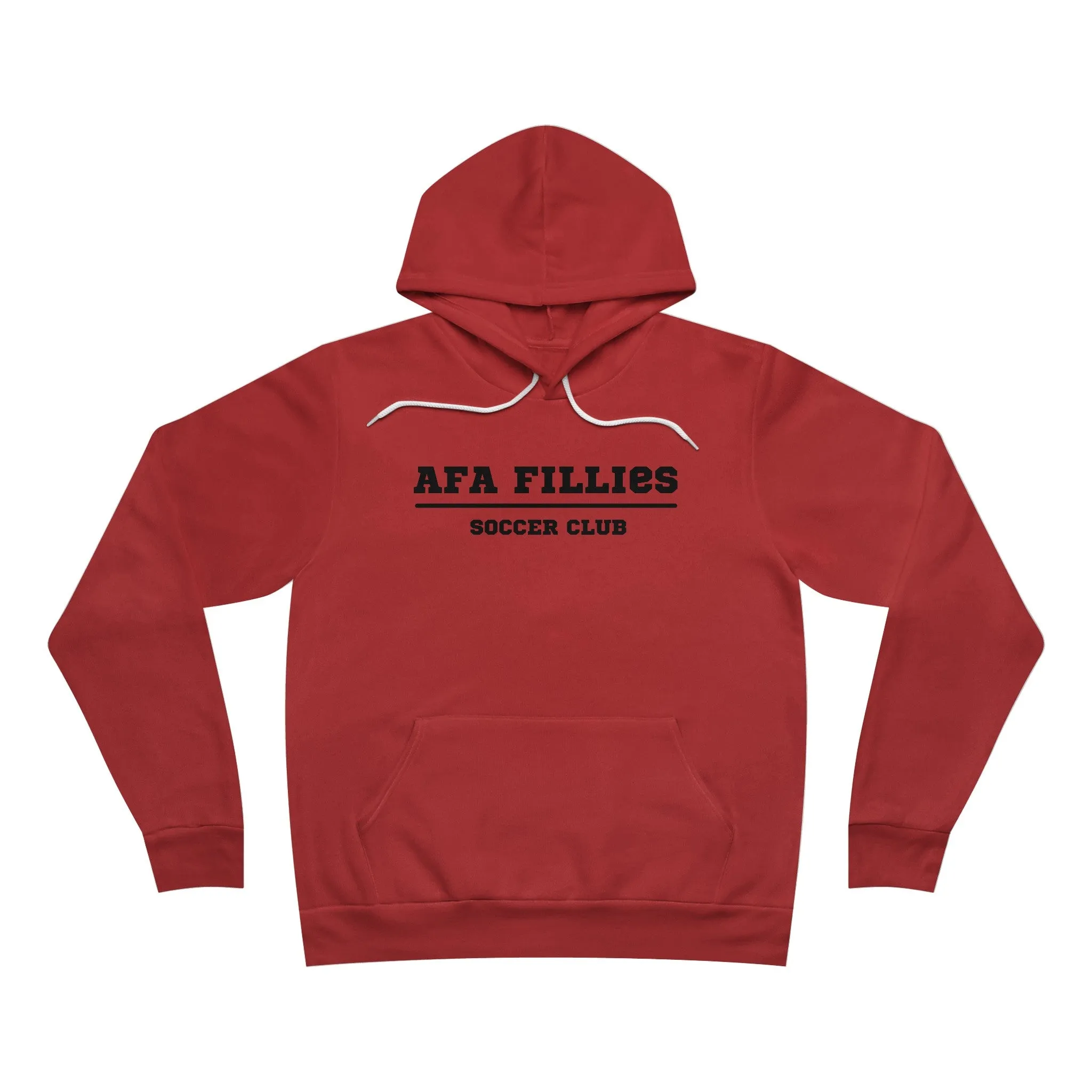 Black AFA Fillies Sponge Fleece Pullover Hoodie