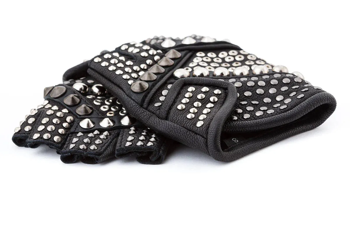 Blam Rock Black Leather Gloves