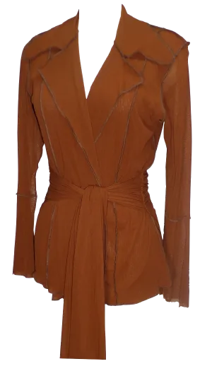Blazer w/Sash Belt