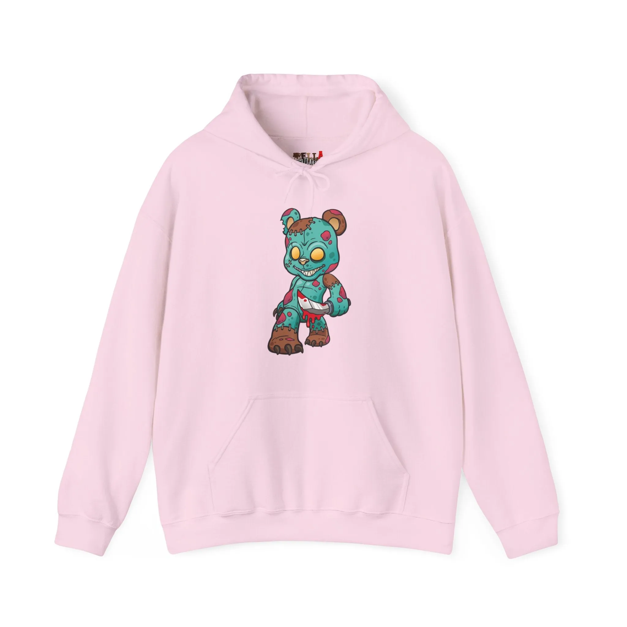 Bloody Knife Teddy Bear Hoodie