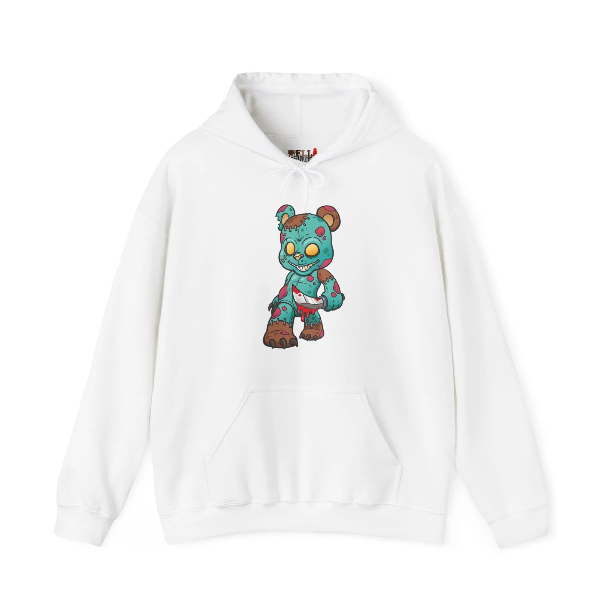 Bloody Knife Teddy Bear Hoodie