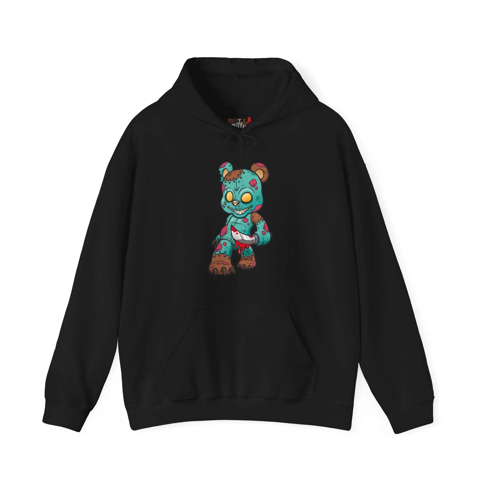 Bloody Knife Teddy Bear Hoodie