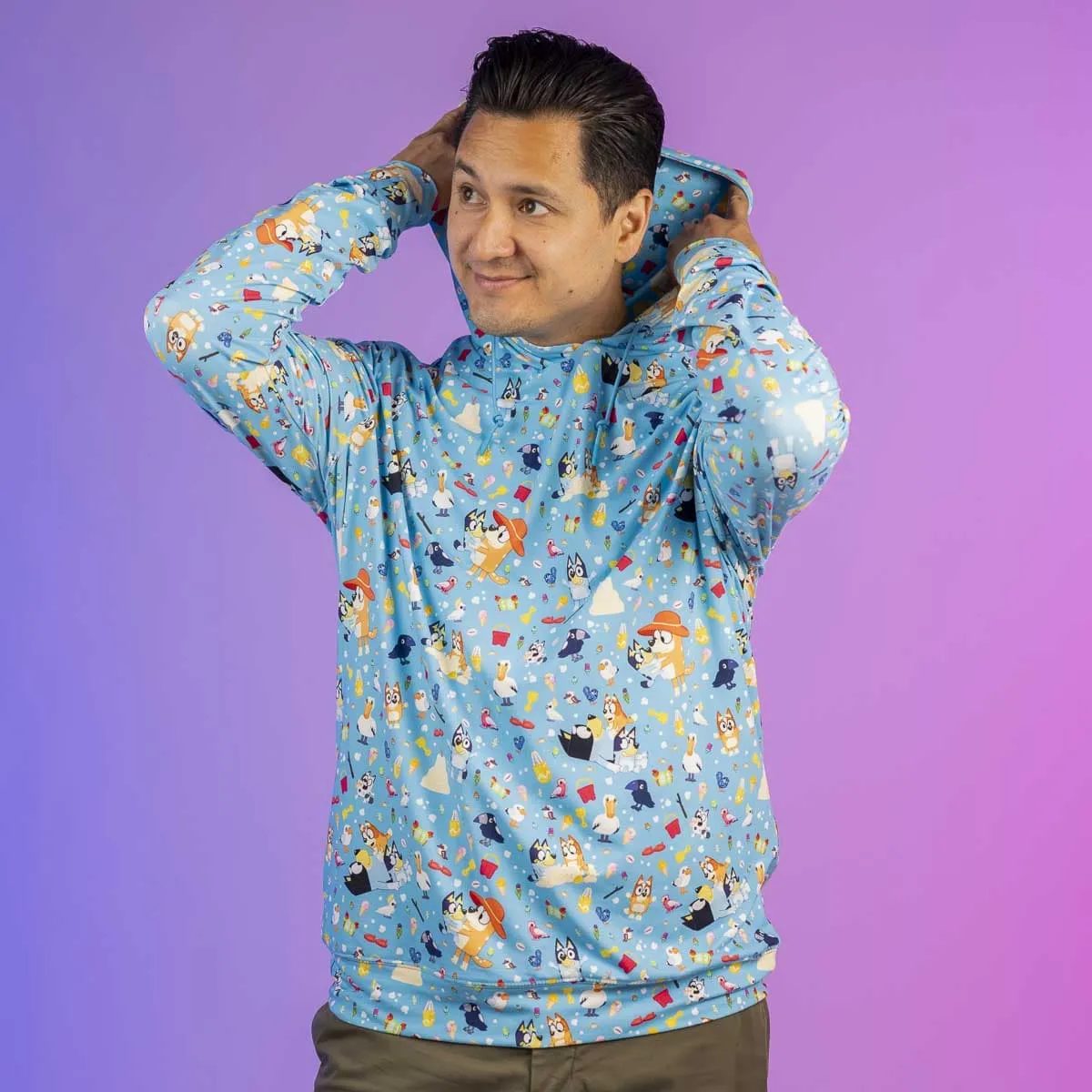 Bluey "Beach Day" – Performance Hoodie