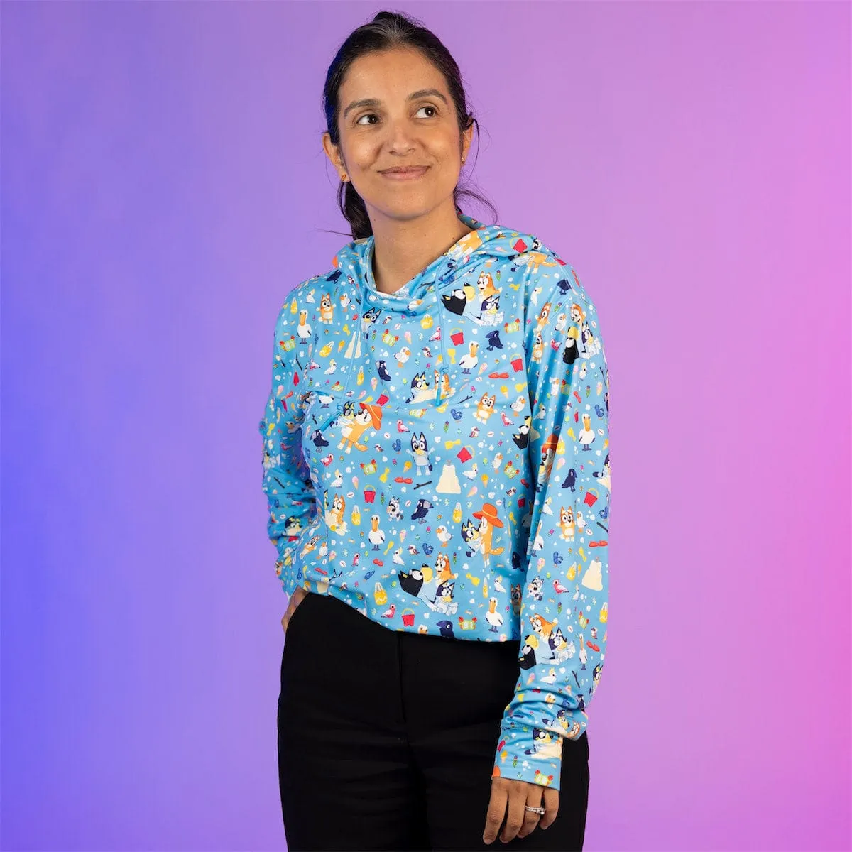 Bluey "Beach Day" – Performance Hoodie