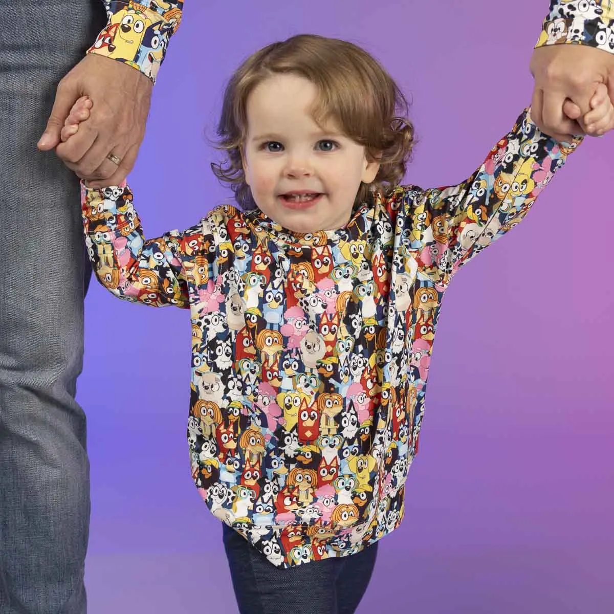 Bluey "Primary Pals" – Preschooler Performance Hoodie