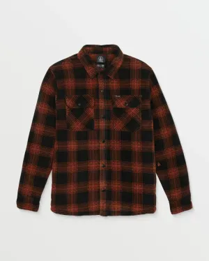 Bowered Fleece Jacket - Burnt Sienna