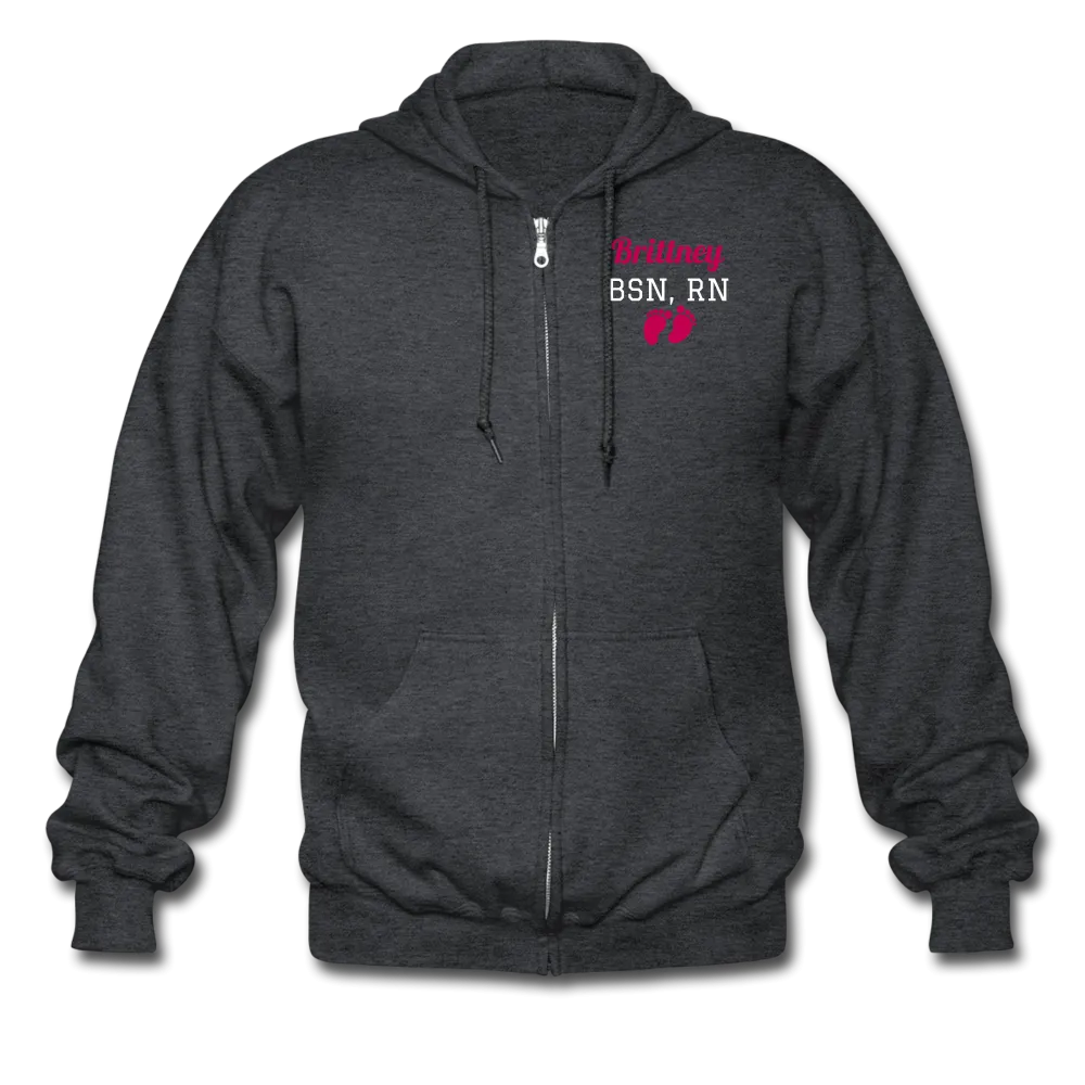 Brittney BSN, RN Neonatal ICU Gildan Heavy Blend Adult Zip Hoodie
