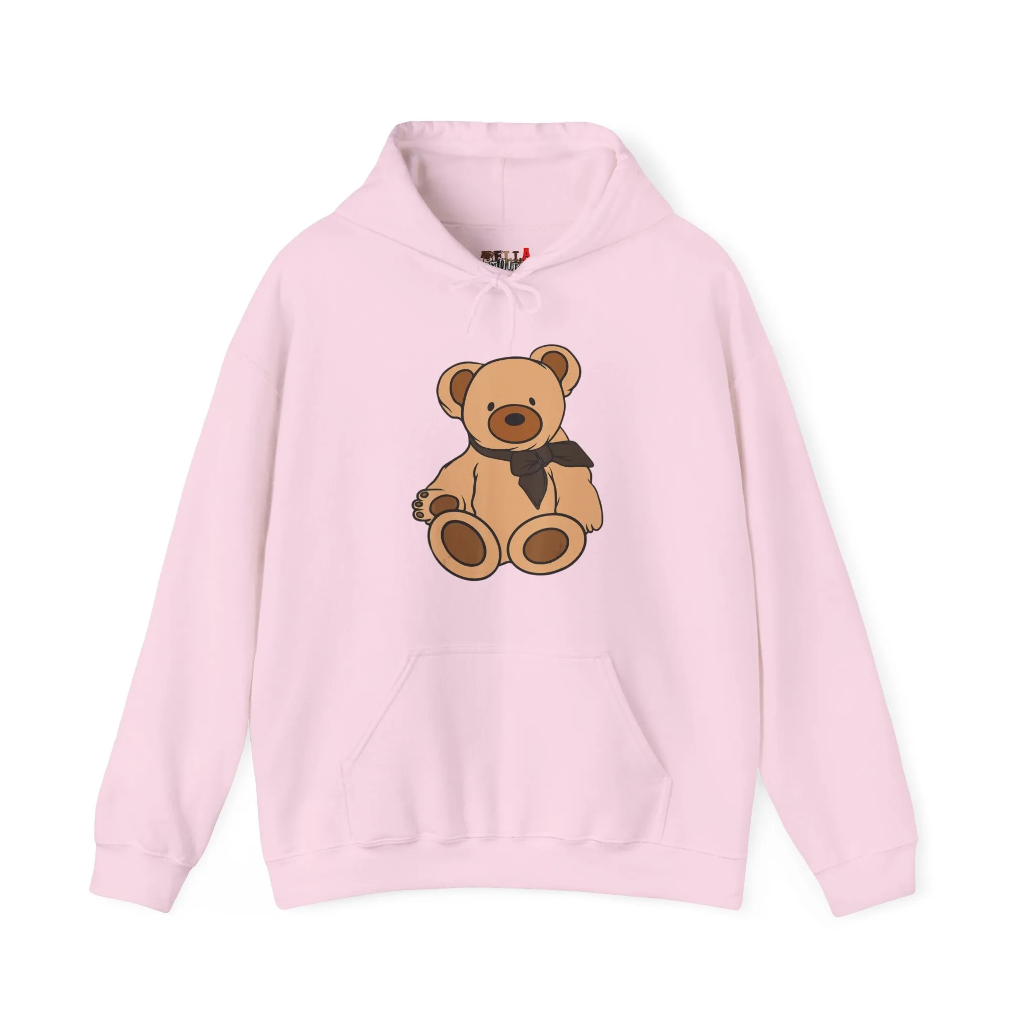 Brown Scarf Teddy Bear Hoodie