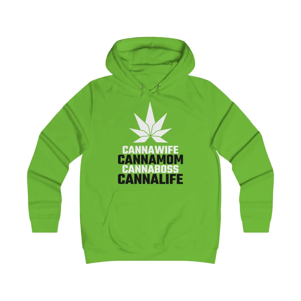 Cannamom Girlie College Hoodie