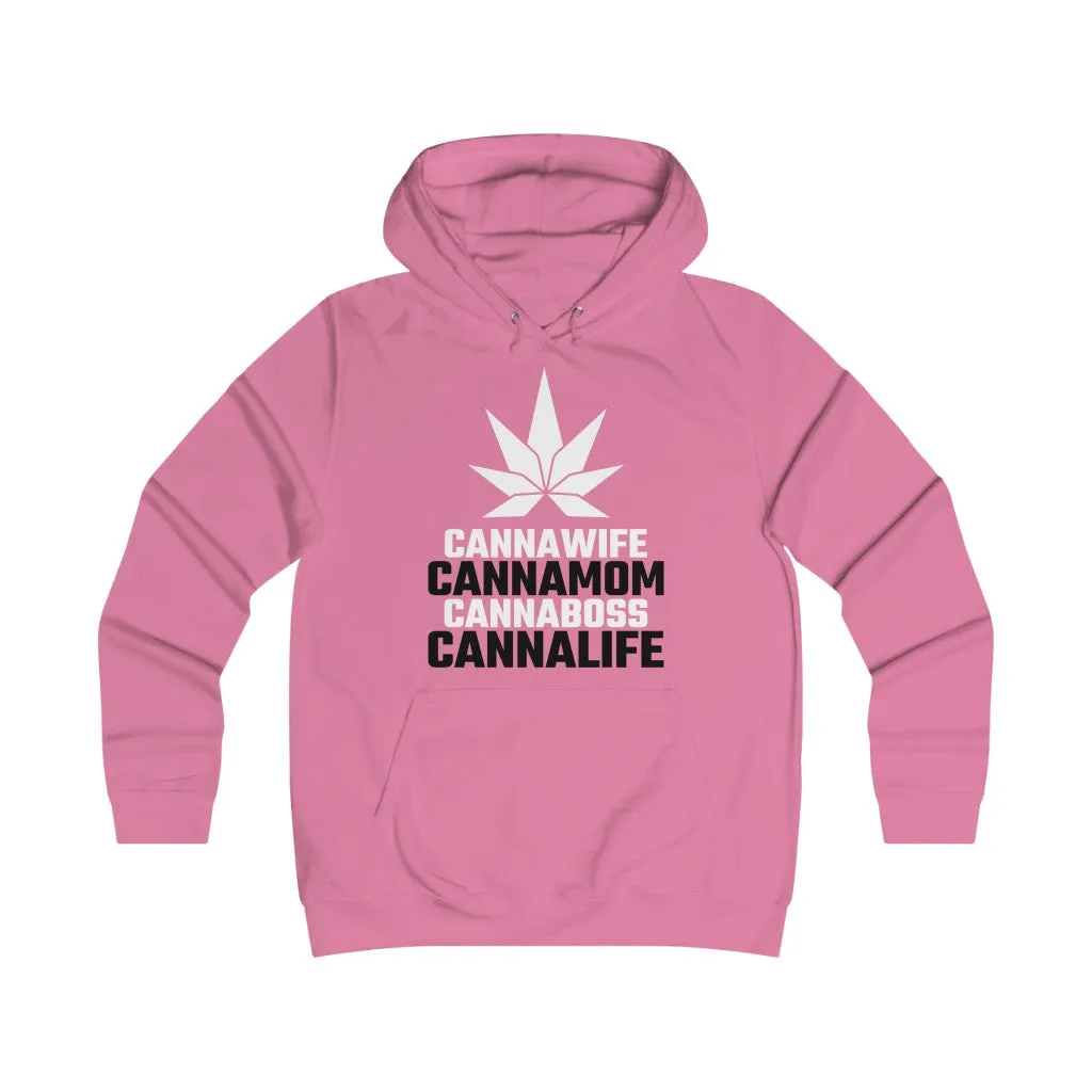Cannamom Girlie College Hoodie