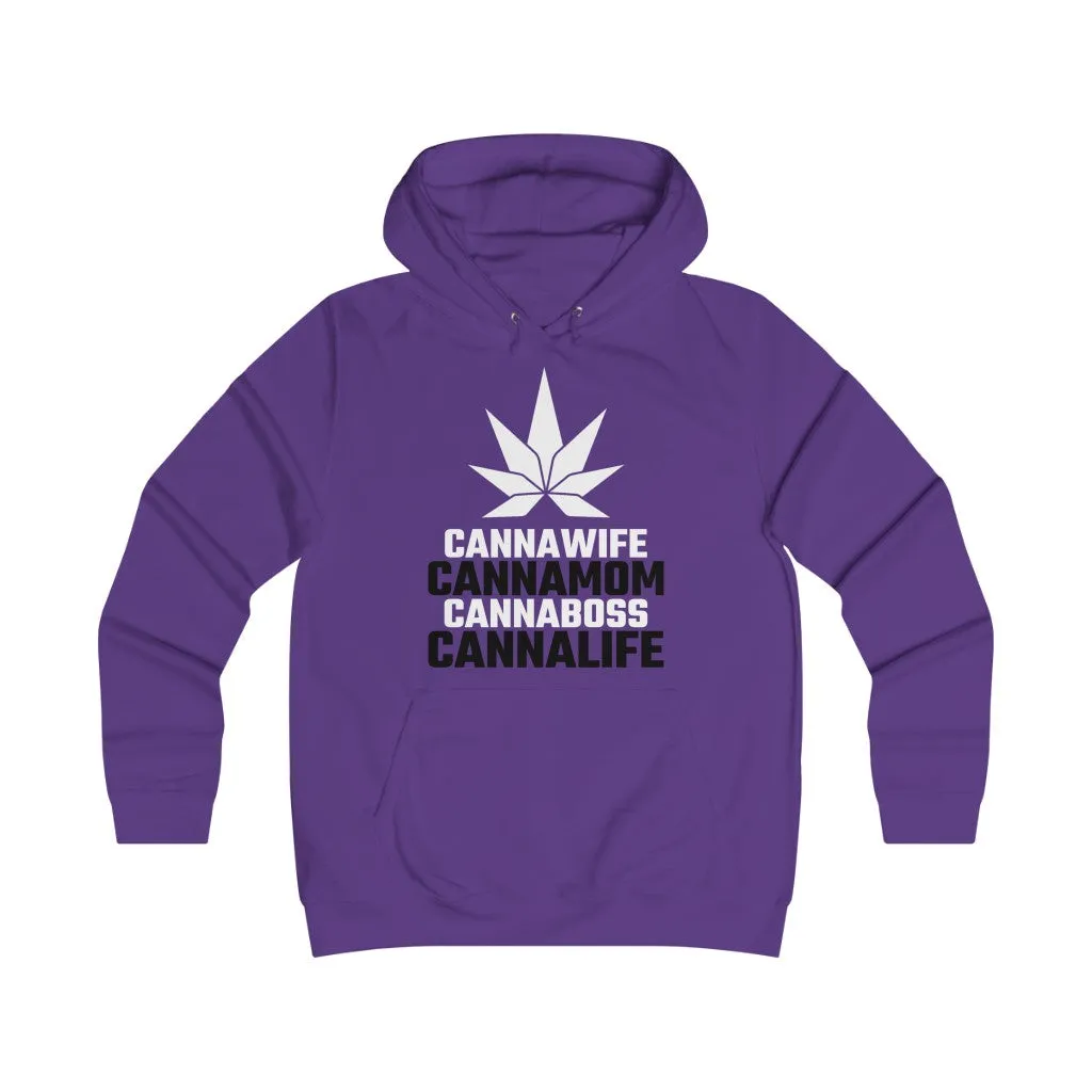 Cannamom Girlie College Hoodie