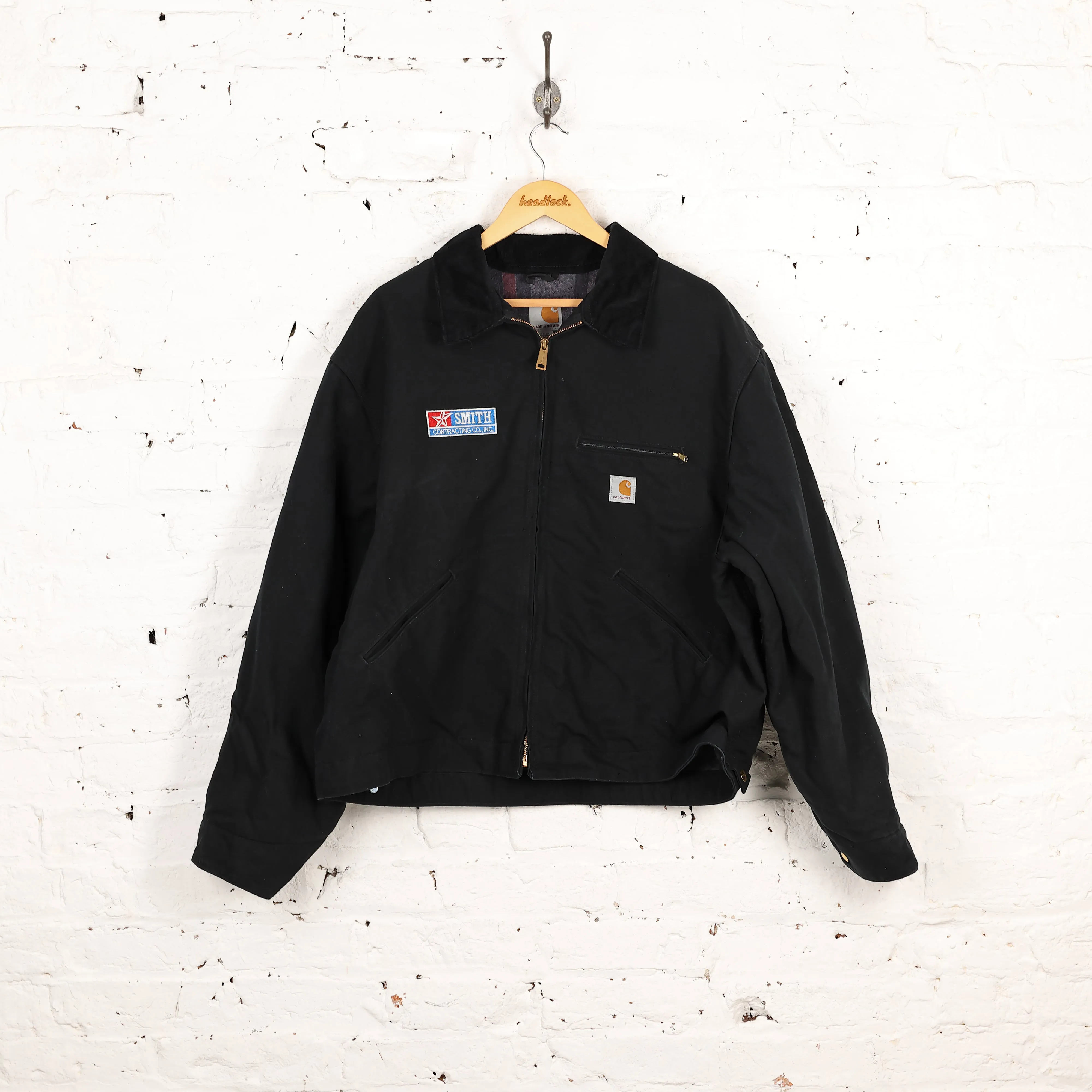 Carhartt Detroit Work Jacket - Black - XXL