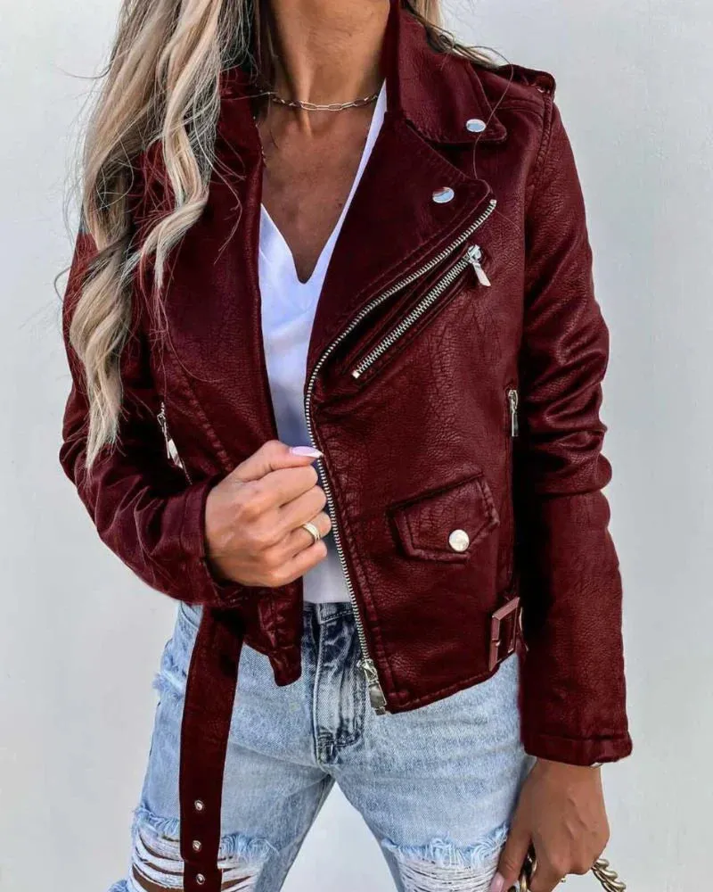 Casey Leather Summer Jacket