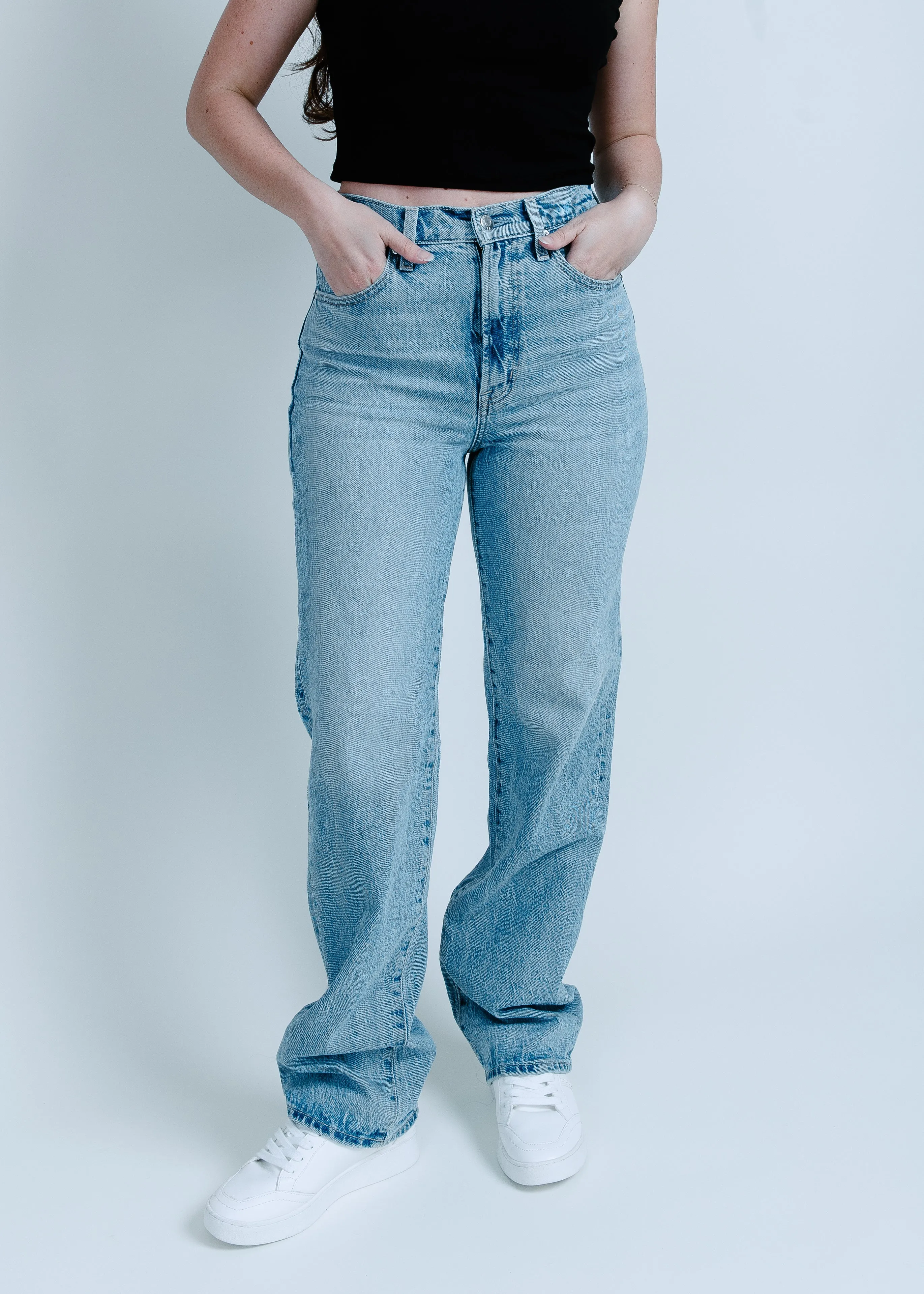Cassie Super High Rise Straight - Fonda