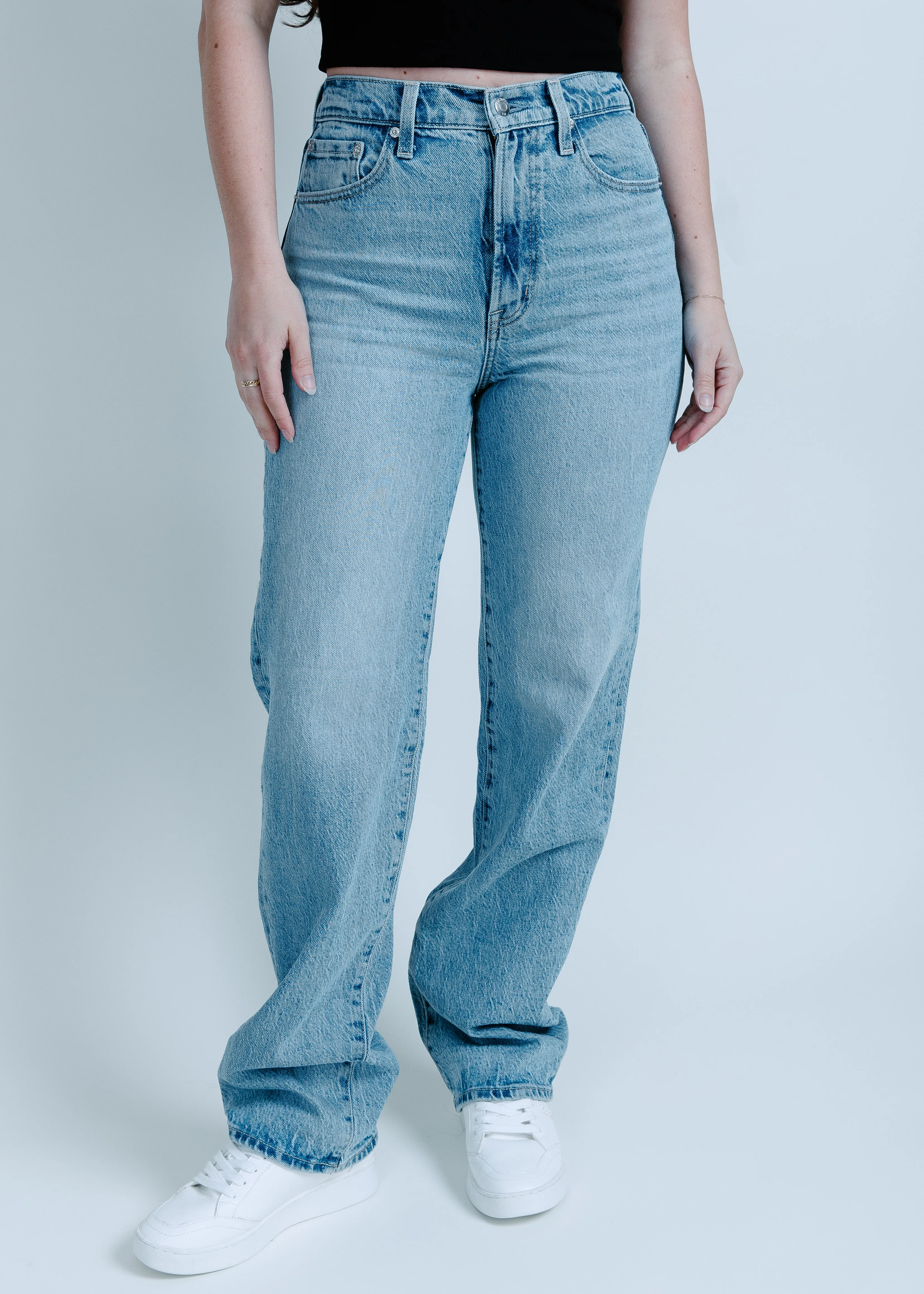 Cassie Super High Rise Straight - Fonda