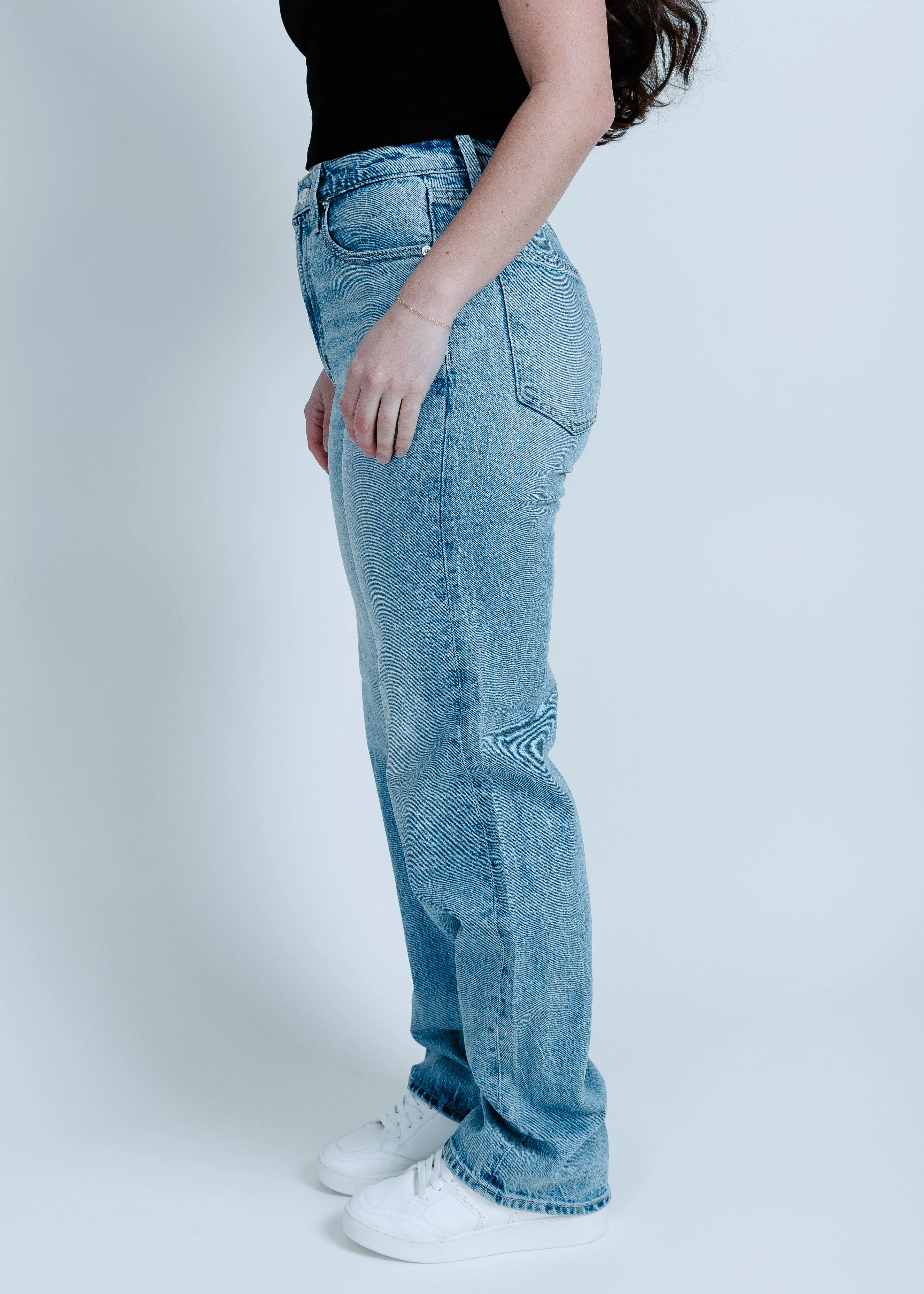 Cassie Super High Rise Straight - Fonda