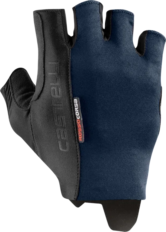 Castelli Glove Rosso Corsa Espresso Savile Blue