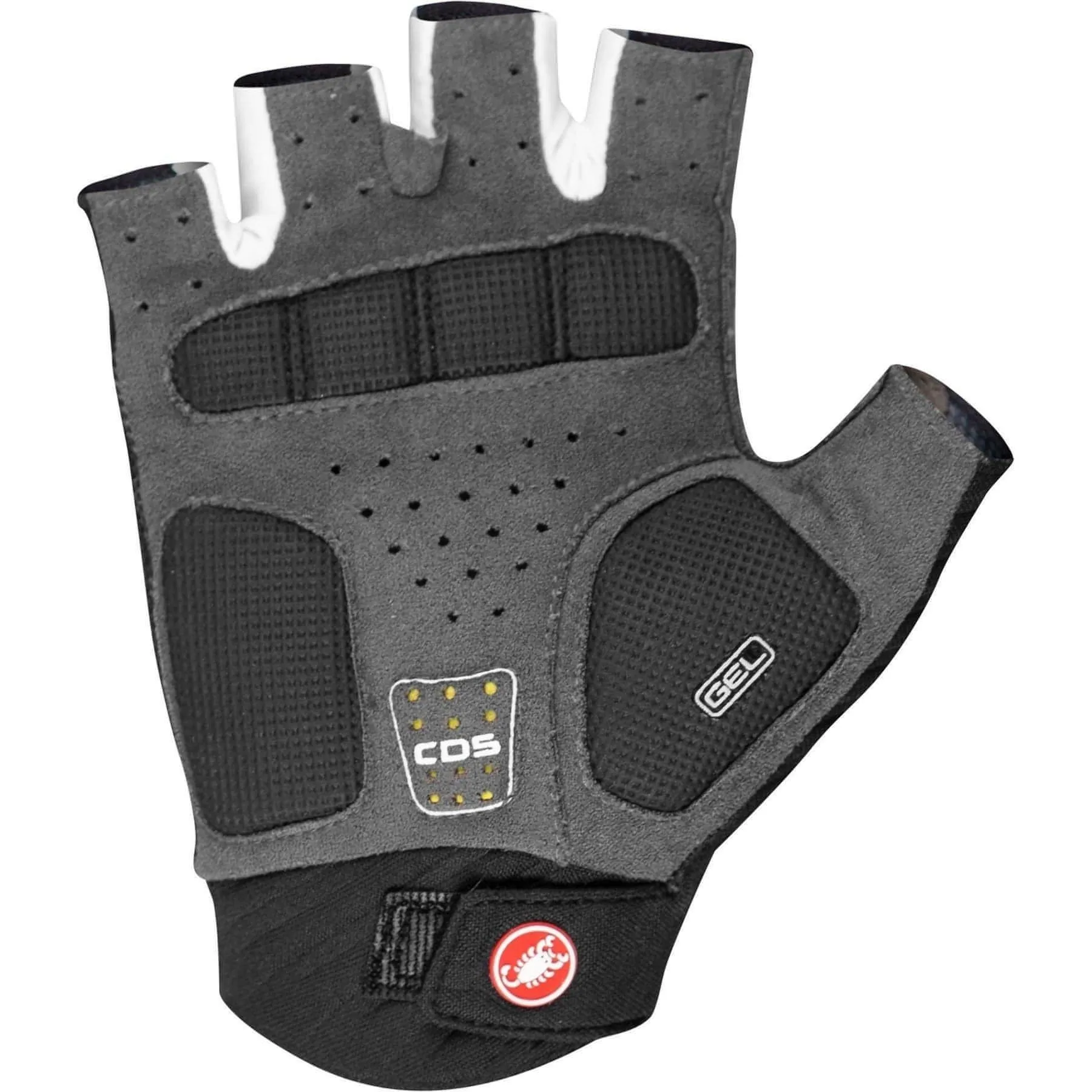 Castelli Roubaix Gel 2 Fingerless Womens Cycling Gloves - Black