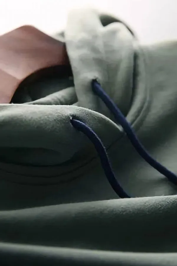 Casual Solid Color Hoodie
