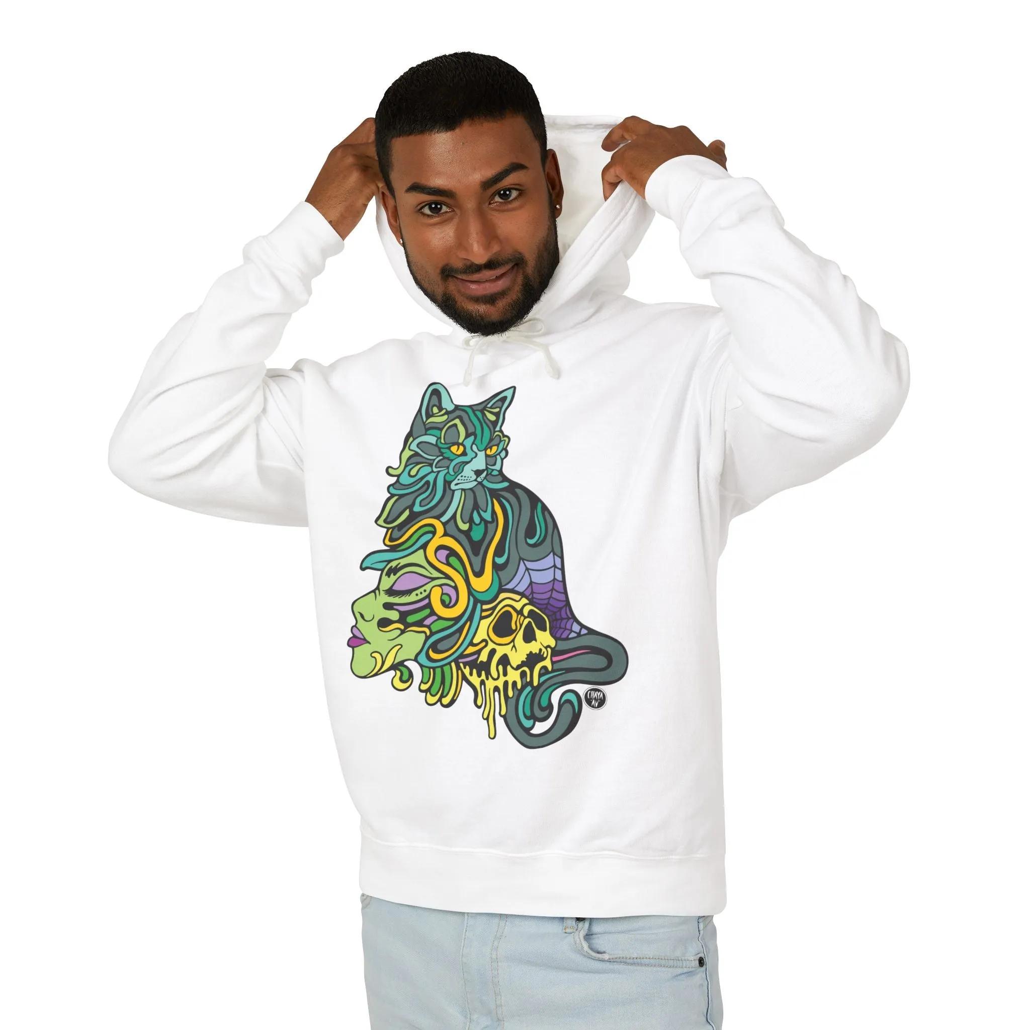 Catwitch OG | Sports Hoodie Sweatshirt by Chaya Av