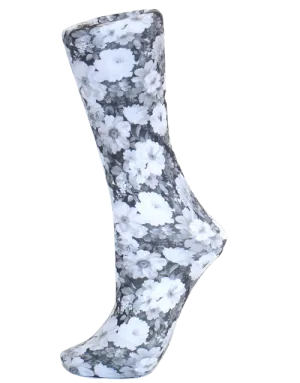 Celeste Stein ~ COMPRESSION Socks ~ Noir Roses