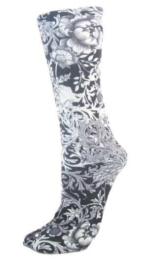 Celeste Stein ~ COMPRESSION Socks ~ Vines & Roses