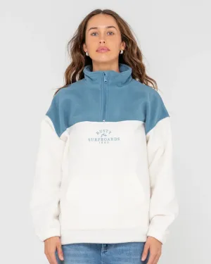 Central Division Crew Polar Fleece - Bright White