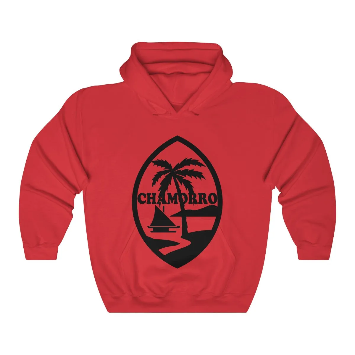 Chamorro Black Palms Unisex Heavy Blend™ Hooded Sweatshirt