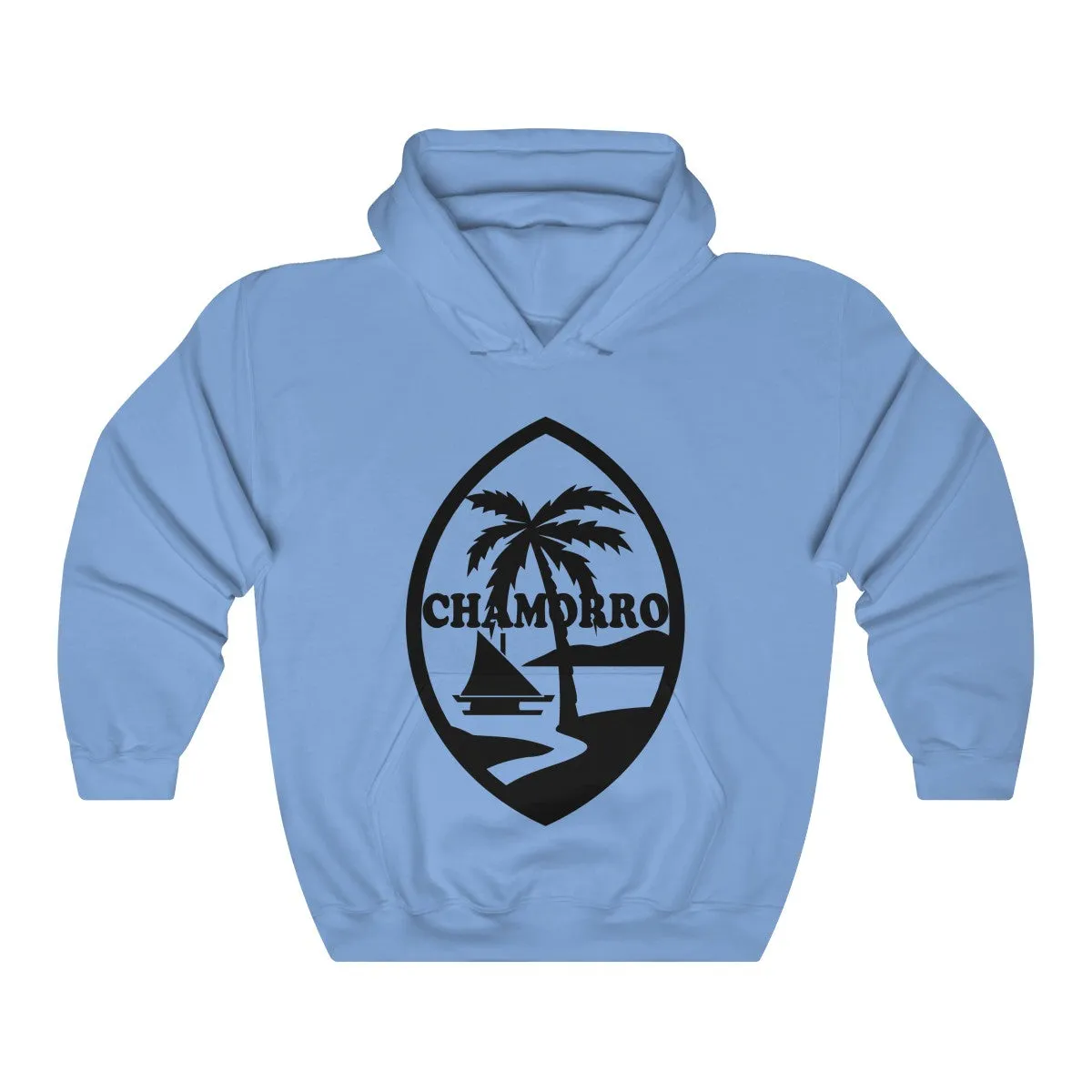 Chamorro Black Palms Unisex Heavy Blend™ Hooded Sweatshirt