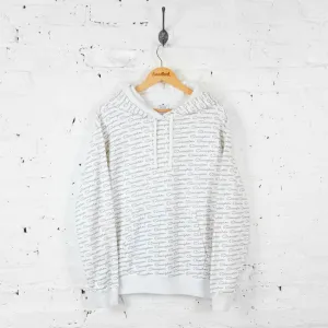 Champion All Over Print Hoodie - White - M