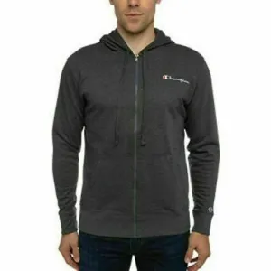 Champion Men's hoodies  sweat shirt full zip Dark Gray