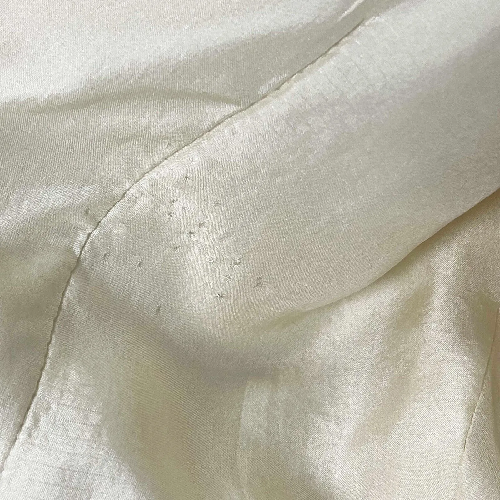 Chanel 11a Blazer CC Gripoix Buttons Ivory White 42 US 10