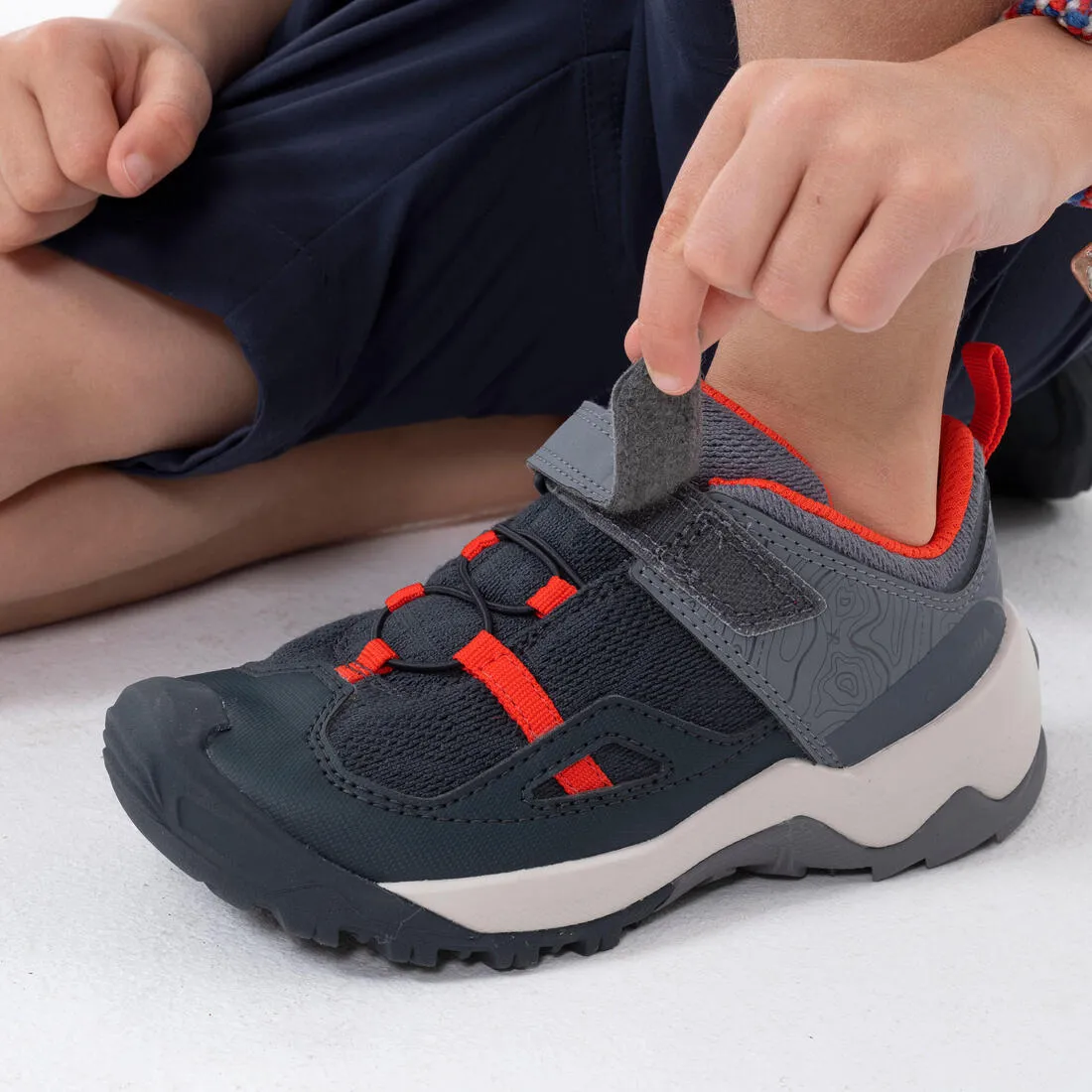 Children's Hiking Boots with Riptab System Crossrock Size C6½ to 1½