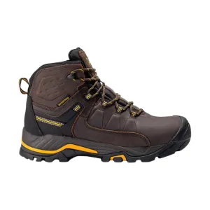 Chinook Men's Appalachia 6 Inch Waterproof Leather Hiking Work Boots - Brown