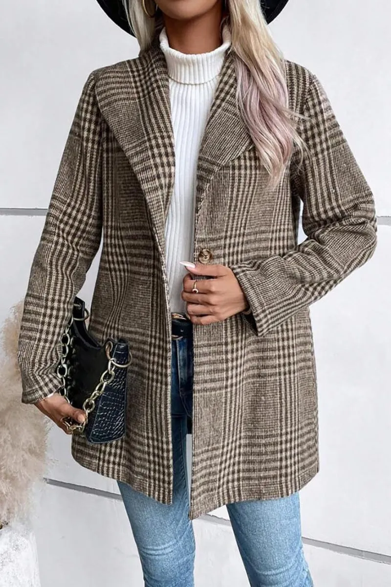 Chouyatou Womens 2024 Business Casual Blazers Long Sleeve Open Front Work Office Blazer Jacket