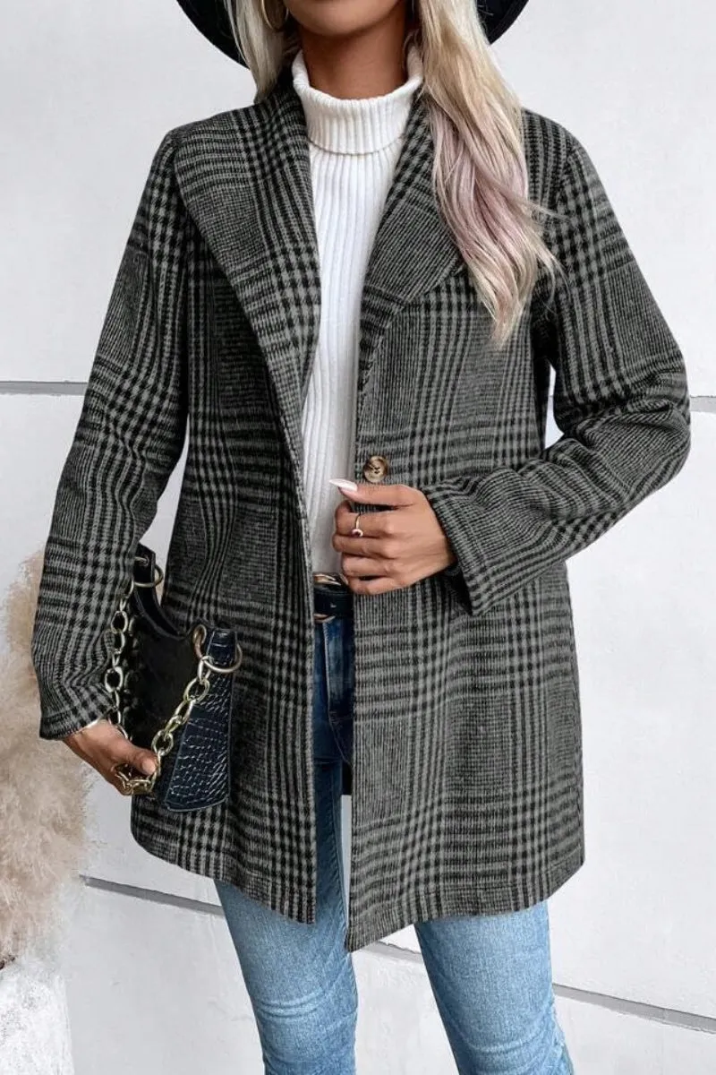 Chouyatou Womens 2024 Business Casual Blazers Long Sleeve Open Front Work Office Blazer Jacket