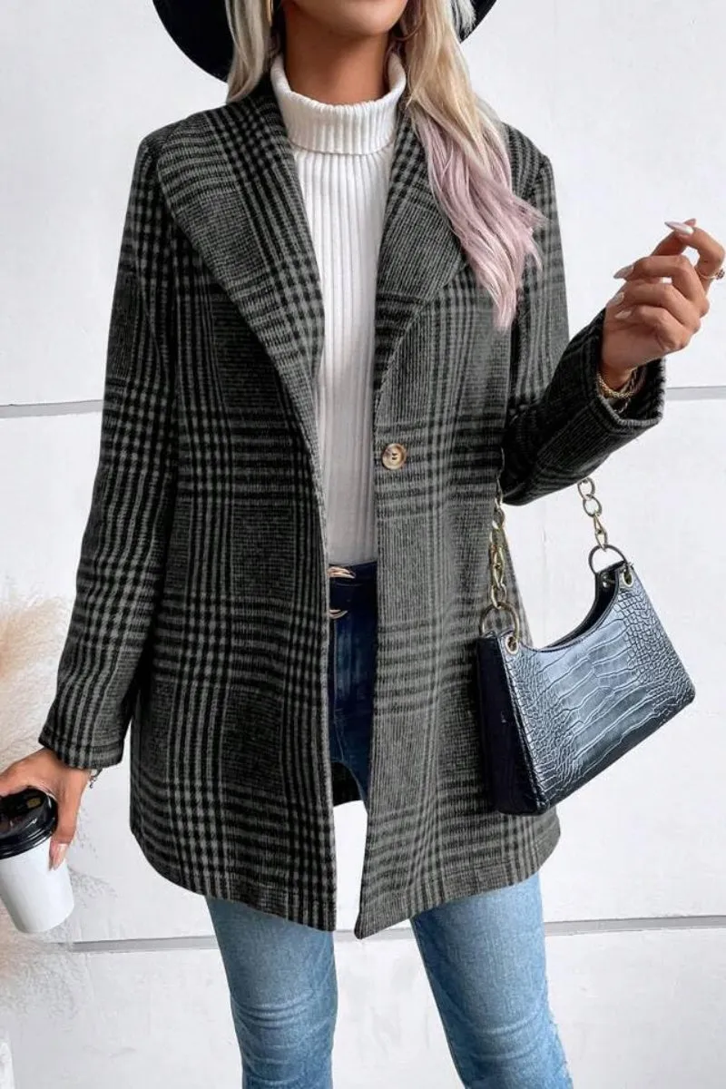 Chouyatou Womens 2024 Business Casual Blazers Long Sleeve Open Front Work Office Blazer Jacket