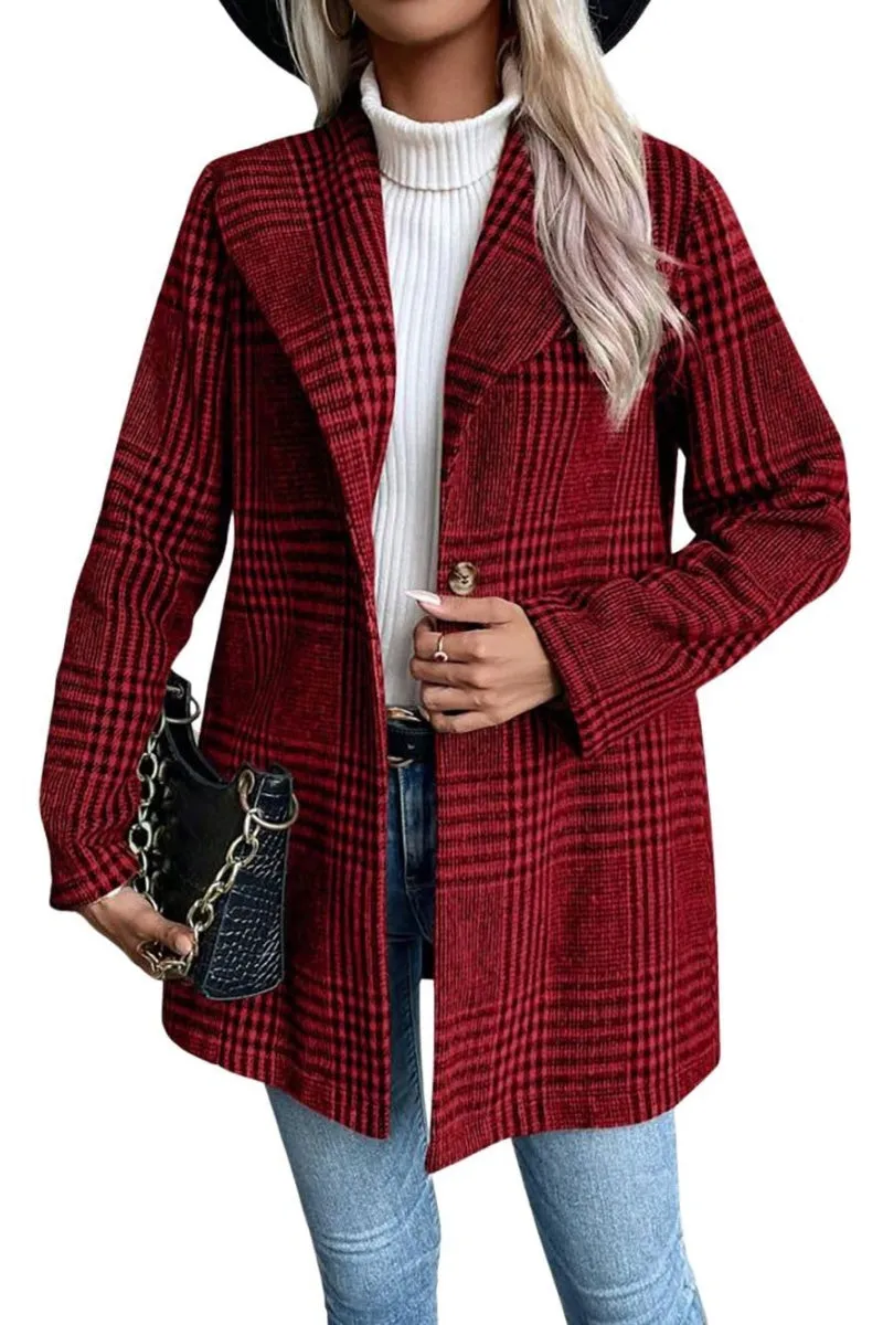 Chouyatou Womens 2024 Business Casual Blazers Long Sleeve Open Front Work Office Blazer Jacket
