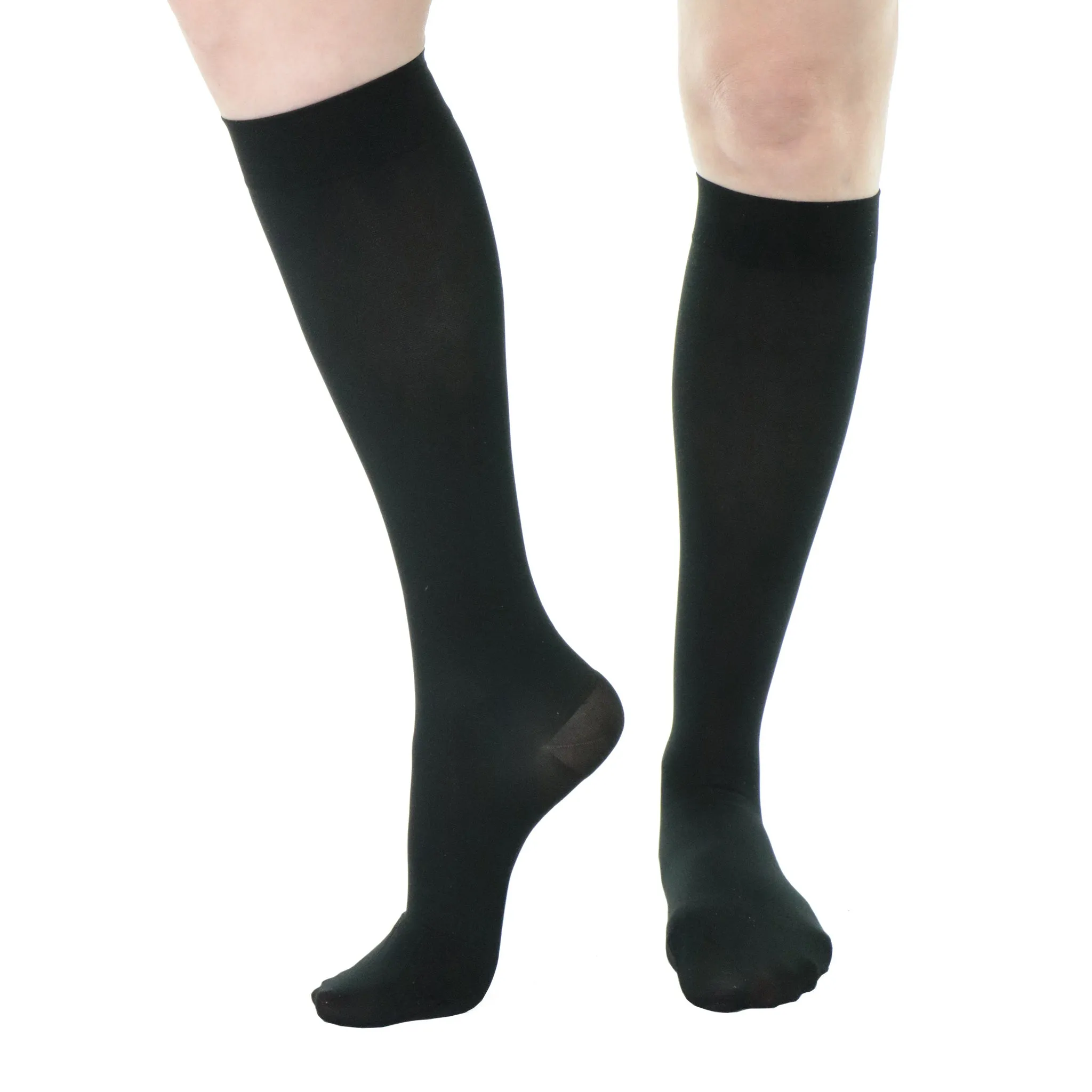 Circutrend Knee High Compression Socks For Women In 20 30 mmHg