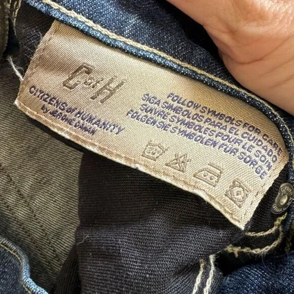 Citizens of Humanity Ava Low Rise Straight Jeans